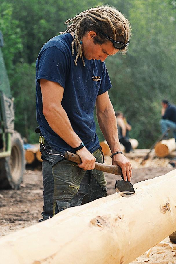 RENOWNED 2 WEEK LOG CABIN COURSE JULY 2019 