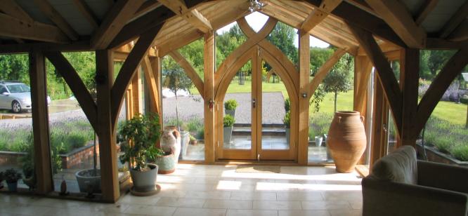 Rose Barn interior