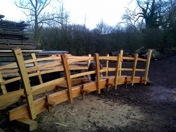 Bridge For Hockworthy House.  Image