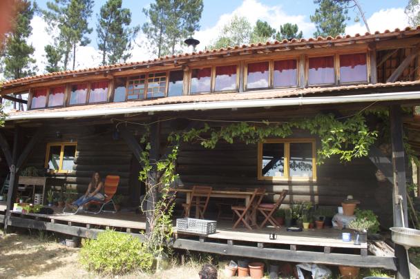 Log House from Eucalyptus (Portugal) Image