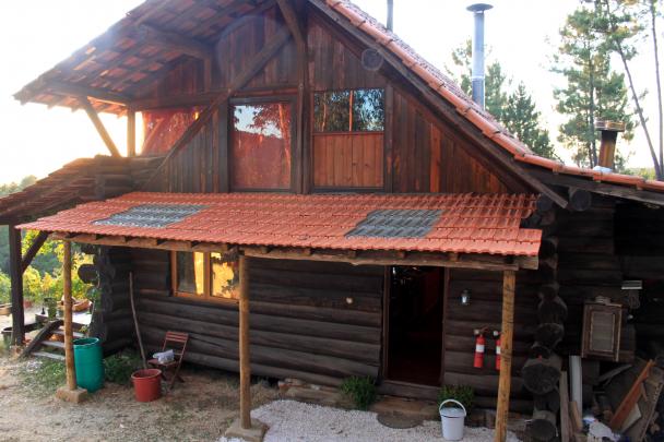 Log House from Eucalyptus (Portugal) Image