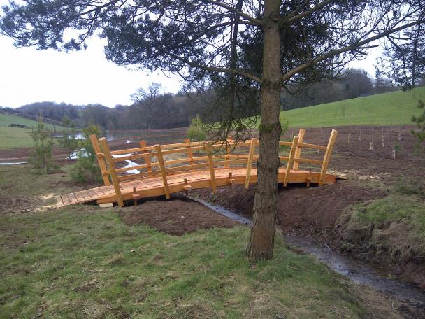 Bridge For Hockworthy House.  Image