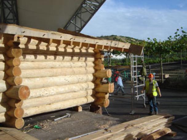 Eden Project Ice Rink Cabin  Image