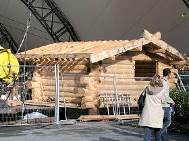 Eden Project Ice Rink Cabin  Image